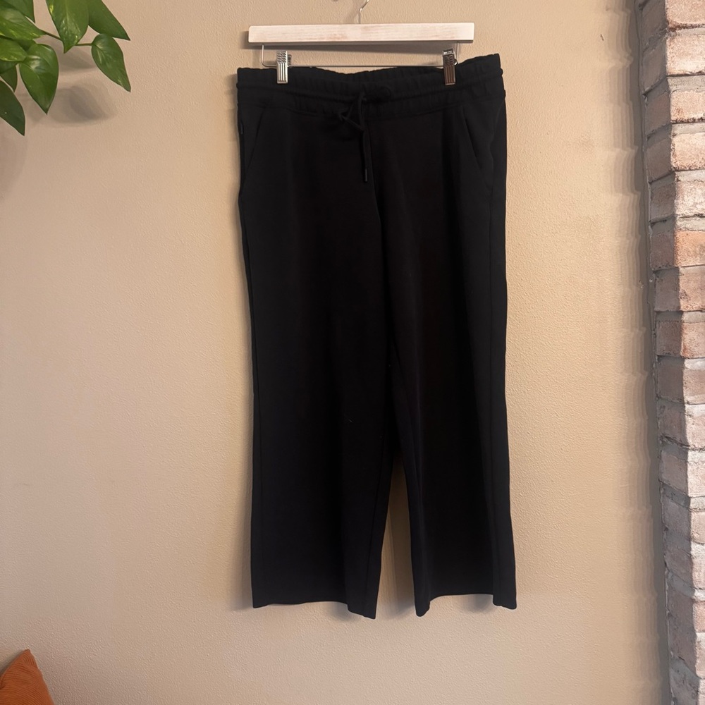 ATHLETA Black Drawstring Waist Lounge Pants